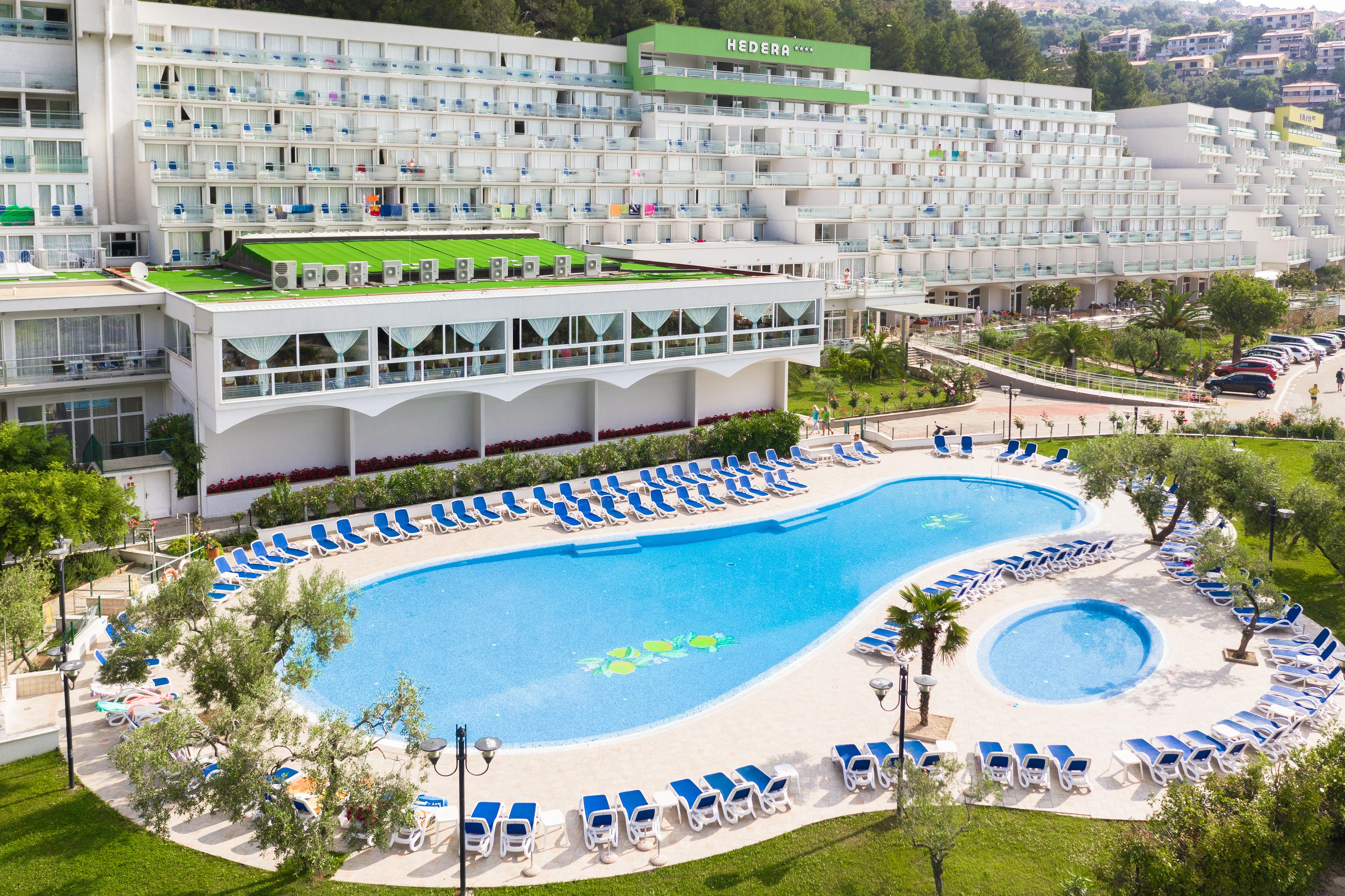 Hotel Hedera - Maslinica Hotels & Resorts Rabac Exteriér fotografie